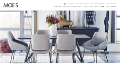 Desktop Screenshot of moeshomecollection.com